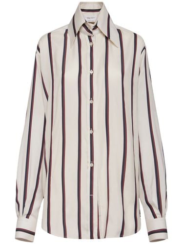 Striped Silk Shirt - ALEXANDER MCQUEEN - Modalova