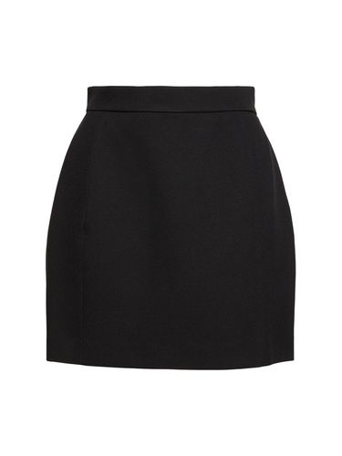 Trisha Technical Crepe Mini Skirt - THE ANDAMANE - Modalova