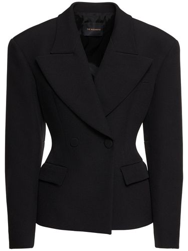 Tillie Shaped Crepe Blazer - THE ANDAMANE - Modalova