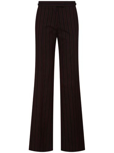 Tailored Pinstriped Wool Pants - ALEXANDER MCQUEEN - Modalova