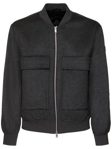 Alder Df Wool & Cashmere Bomber Jacket - MOOSE KNUCKLES - Modalova