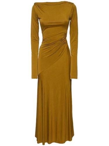 Saba Suede-touch Jersey Midi Dress - THE ANDAMANE - Modalova