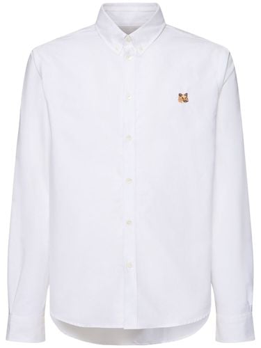 Mini Fox Head Classic Shirt - MAISON KITSUNÉ - Modalova