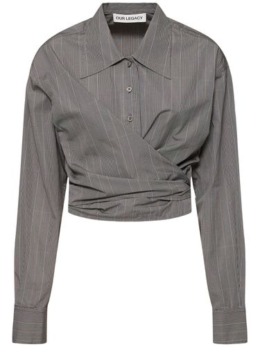 Nannas Cotton Wrap Shirt - OUR LEGACY - Modalova