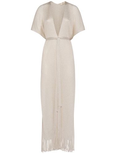 Zaleria Lurex Jersey Cover Up - MAX MARA - Modalova