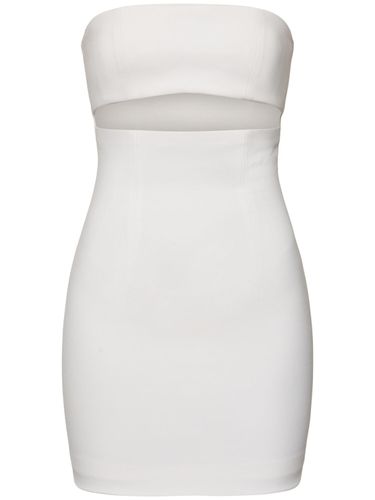 Margaux Strapless Crepe Mini Dress - MÔNOT - Modalova