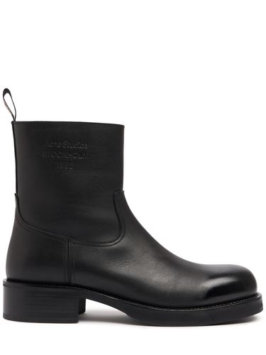 Besare Leather Ankle Boots - ACNE STUDIOS - Modalova