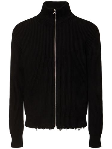 Camionneur Zip-up Knit Jacket - MM6 MAISON MARGIELA - Modalova