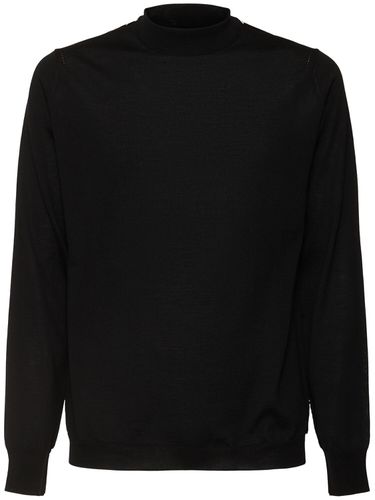 Wool Knit Crewneck Sweater - MAISON MARGIELA - Modalova