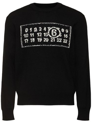 Logo Crewneck Sweater - MM6 MAISON MARGIELA - Modalova