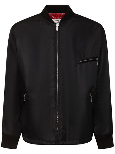 Reversible Quilted Tech Bomber Jacket - MM6 MAISON MARGIELA - Modalova