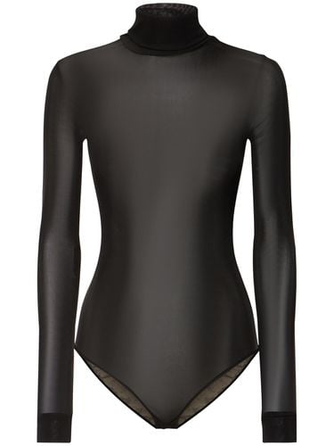 Viscose Jersey Turtleneck Bodysuit - MAISON MARGIELA - Modalova