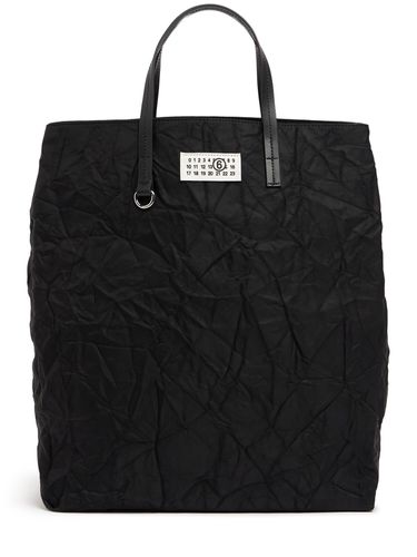 Wrinkle Nylon Tote Bag - MM6 MAISON MARGIELA - Modalova