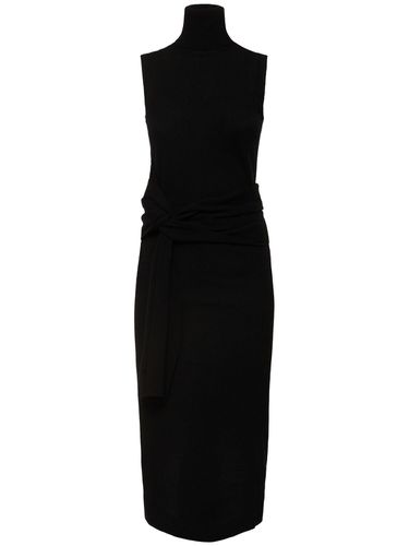 Knitted Wool Midi Dress - MM6 MAISON MARGIELA - Modalova