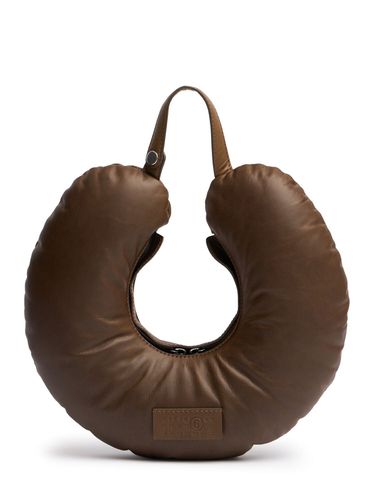 Bolso Pillow Furniture De Piel Mate - MM6 MAISON MARGIELA - Modalova