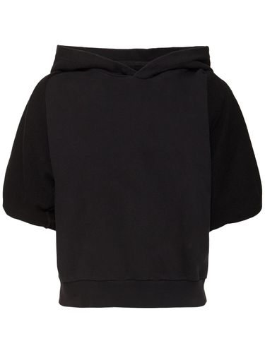 Unbrushed Cotton Sweatshirt - MM6 MAISON MARGIELA - Modalova