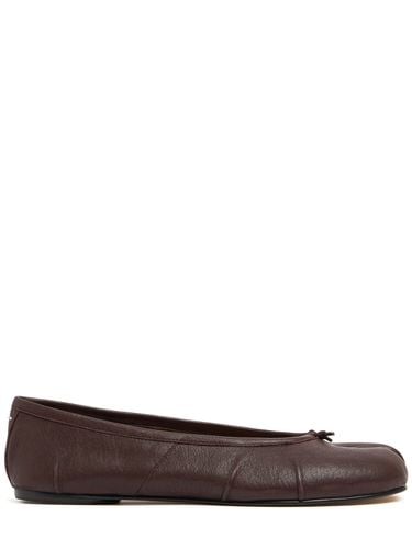 Mm Tabi Leather Ballerina Flats - MAISON MARGIELA - Modalova