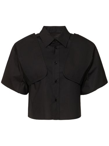 Cotton Poplin Shirt - MM6 MAISON MARGIELA - Modalova