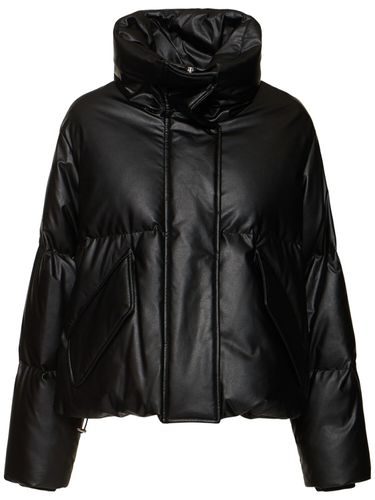 Chaqueta De Plumas De Piel Sintética - MM6 MAISON MARGIELA - Modalova