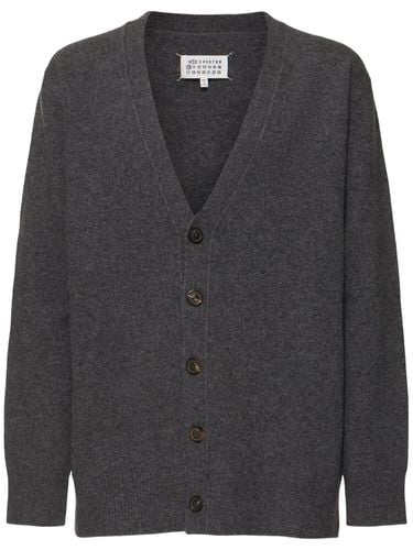 Cardigan Aus Wolle - MAISON MARGIELA - Modalova