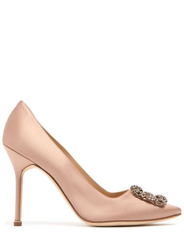 Mm Hangisi Satin Pumps - MANOLO BLAHNIK - Modalova