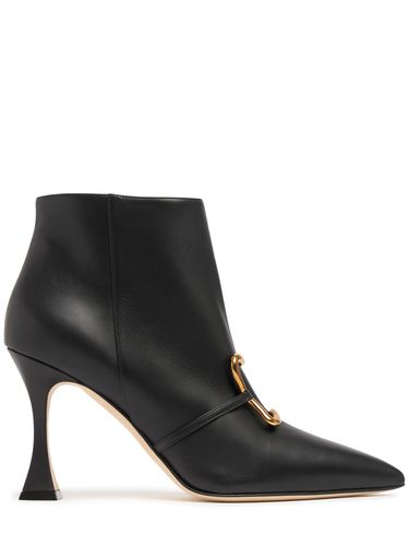 Mm Appol Leather Ankle Boots - MANOLO BLAHNIK - Modalova