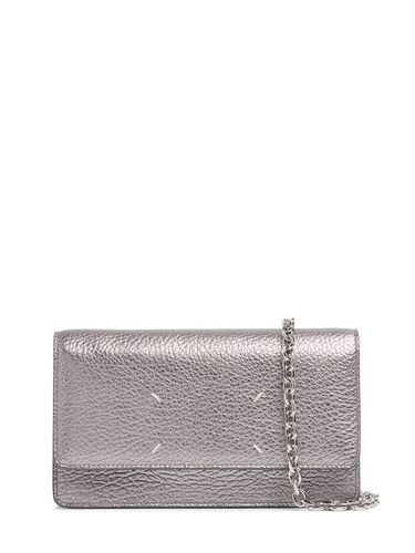 Medium Metallized Grainy Leather Bag - MAISON MARGIELA - Modalova