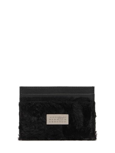 Numeric Pain Plush Card Holder - MM6 MAISON MARGIELA - Modalova