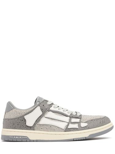 Crystal Skel Low Top Sneakers - AMIRI - Modalova