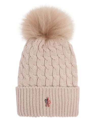 Cappello Beanie In Lana Vergine / Pompom - MONCLER GRENOBLE - Modalova