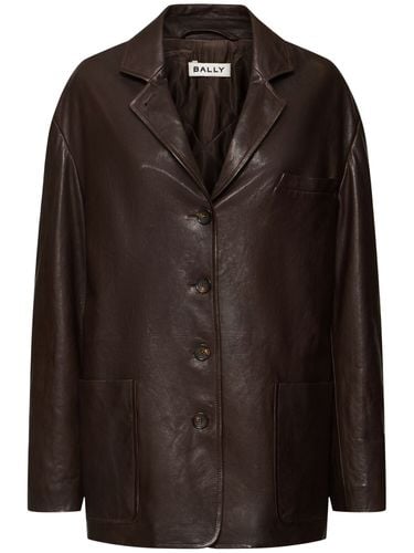 Leather Jacket - BALLY - Modalova