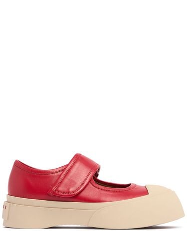 Mm Hohe Mary Jane-loafer Aus Leder „pablo“ - MARNI - Modalova