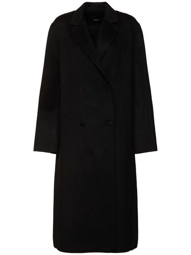 Double Breast Cashmere Coat - THEORY - Modalova