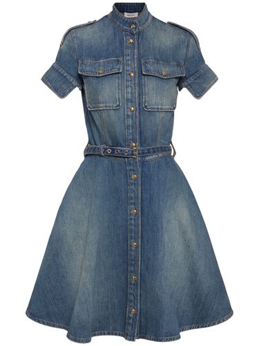 Denim Dress - ALEXANDER MCQUEEN - Modalova