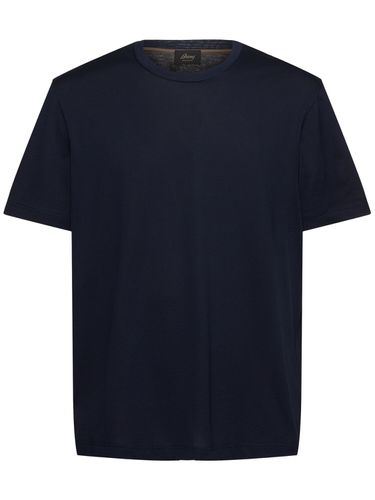 Cotton Jersey T-shirt - BRIONI - Modalova