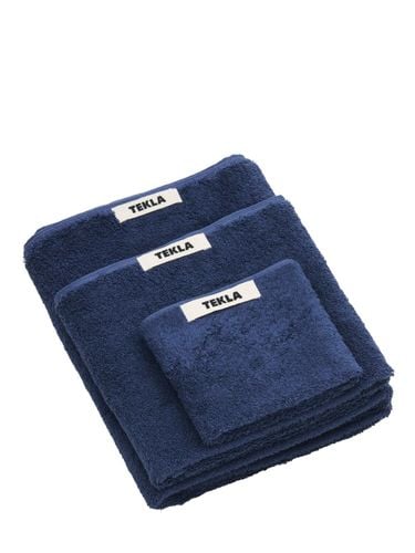 Set Of 3 Organic Cotton Towels - TEKLA - Modalova