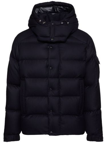 Vezere Virgin Wool Down Jacket - MONCLER - Modalova