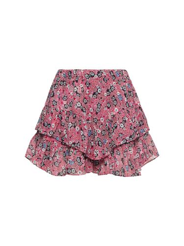 Jocadia Printed Cotton Voile Mini Skirt - MARANT ETOILE - Modalova