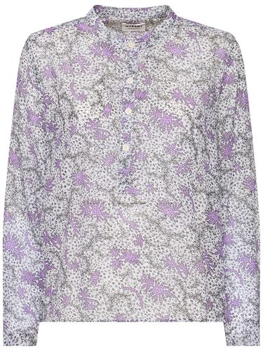 Maria Printed Cotton Voile Shirt - MARANT ETOILE - Modalova