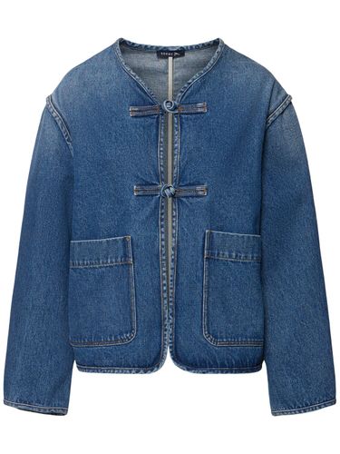 Agatha Denim Jacket - SOEUR - Modalova