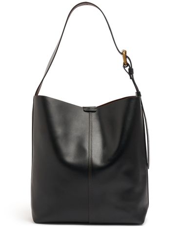 Saudade Leather Shoulder Bag - SOEUR - Modalova