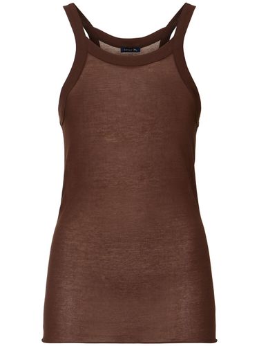 Deborah Cotton Blend Tank Top - SOEUR - Modalova