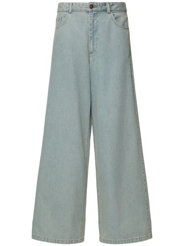 Alexis Low Rise Wide Denim Jeans - SOEUR - Modalova