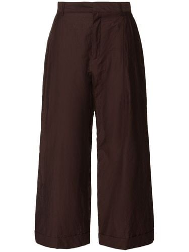 Watson Wide Leg Cotton Blend Pants - SOEUR - Modalova