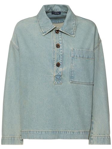 Austin Denim Shirt W/ Pocket - SOEUR - Modalova