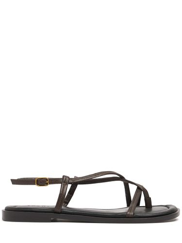 Mm Eliane Leather Sandals - SOEUR - Modalova