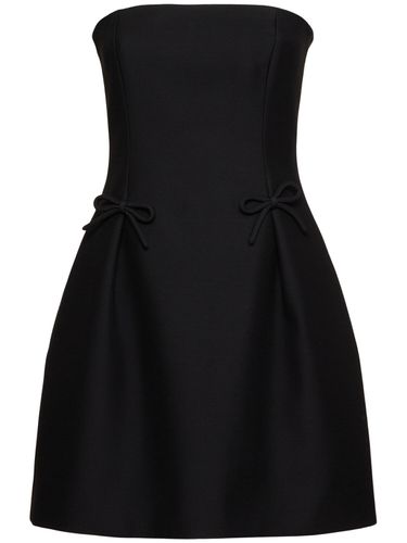 Crepe Couture Strapless Mini Dress - VALENTINO - Modalova