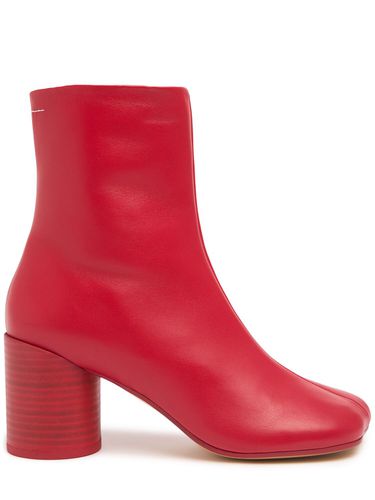 Mm Leather Ankle Boots - MM6 MAISON MARGIELA - Modalova