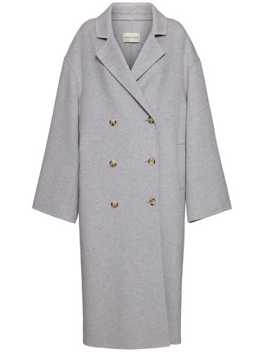 Borneo Double Breast Wool Blend Coat - LOULOU STUDIO - Modalova