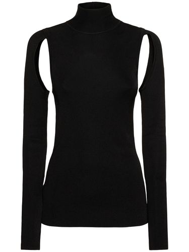 Viscose Knit Turtleneck - HELMUT LANG - Modalova